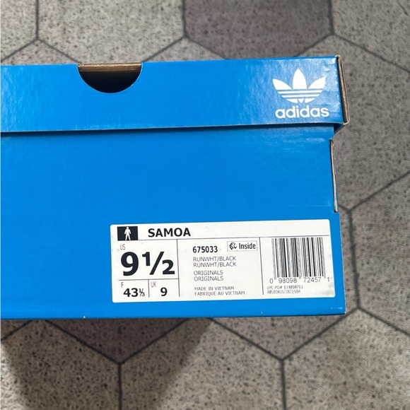 ADIDAS Originals Men’s Samoa, Cloud White/Black - Picture 16 of 16